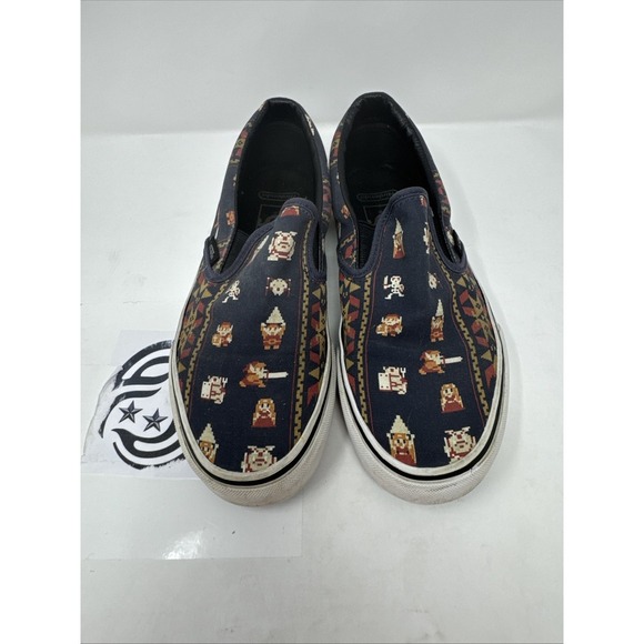 Vans Classic Slip on‎ Nintendo Zelda Parisian Game Over Us Mens 5  Shoes main image 5